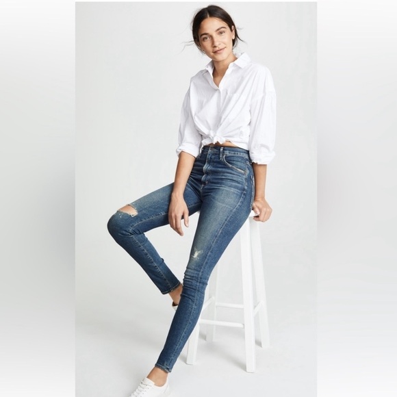 Citizens Of Humanity Denim - CITIZENS OF HUMANITY Chrissy uber high rise skinny
In Flicker
Size 29
EUC 84
